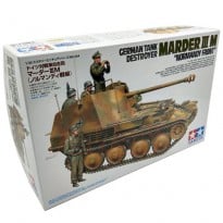 1/35 Military Miniature German Marder III M Normandy Front Scale Model Kit