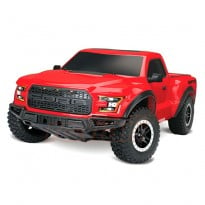 Slash Ford Raptor RTR 1/10 2WD Truck Red Edition w/ TQ 2.4GHz Radio iD Battery DC Charger
