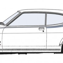 1/24 HC30 Mitsubishi Galant GTO 2000GSR Early Type