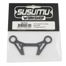 2.0mm Graphite Front Body Mount Plate For Mugen Seiki MTC2