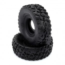 VXT2 Red Compound 1.9inch Tires 2 pcs For 1/10 RC Crawler