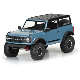 2021 Ford Bronco 11.4inch Wheelbase Clear Body Set For 1/10 RC Crawler