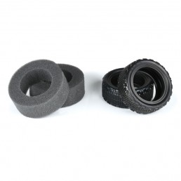 Prism 2.0 CR3 2.2inch 4WD Front Carpet Tires 2 pcs For 1/10 RC Buggy