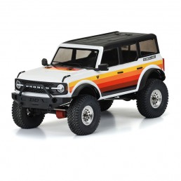 2021 Ford Bronco 12.3inch Wheelbase Clear Body Set For 1/10 RC Crawler