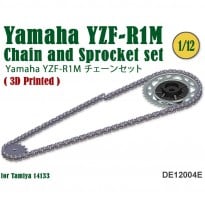 1/12 Chain and Sprocket set for Yamaha YZF-R1M (Easy Painting)