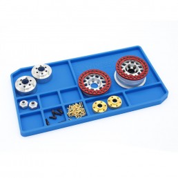 Rubber Parts Tray Blue